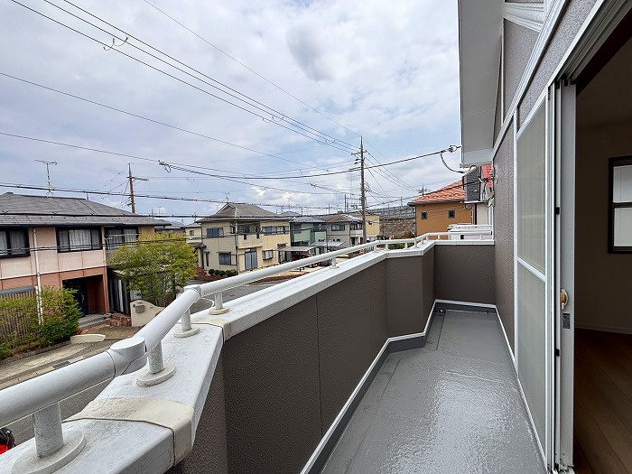 草津市追分2丁目　中古戸建のバルコニー