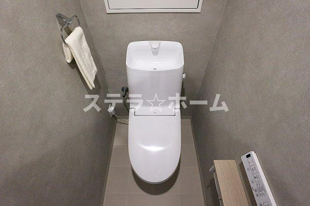 チサンマンション高槻のトイレ|落ち着いたトイレです
