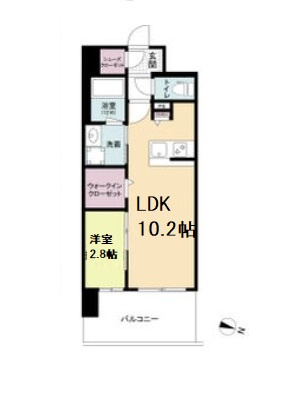 【間取り】 | リヴェント難波サウス