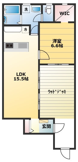エコリビングステージ小金井の間取り