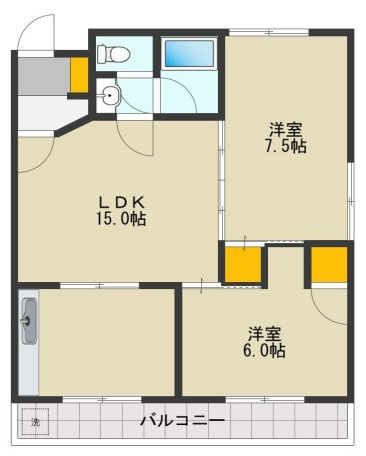 日野市三沢３丁目のアパート