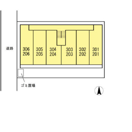 ロイヤルレジデンス　　　刈谷市の賃貸はクラスホーム刈谷店の区画図