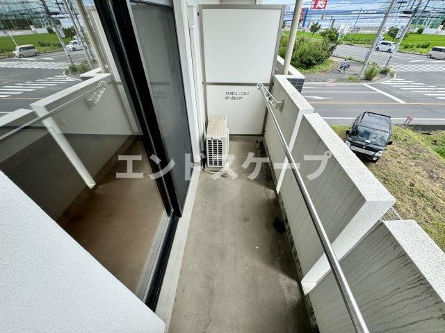 カーサアネーロのバルコニー|高崎、前橋、伊勢崎エリアのお部屋探しはエンドスケープまで！お客様の理想お聞かせ下さい♪