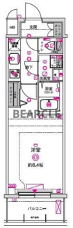 【間取り】 | CREST TAPP 京都太秦天神川dexⅠ