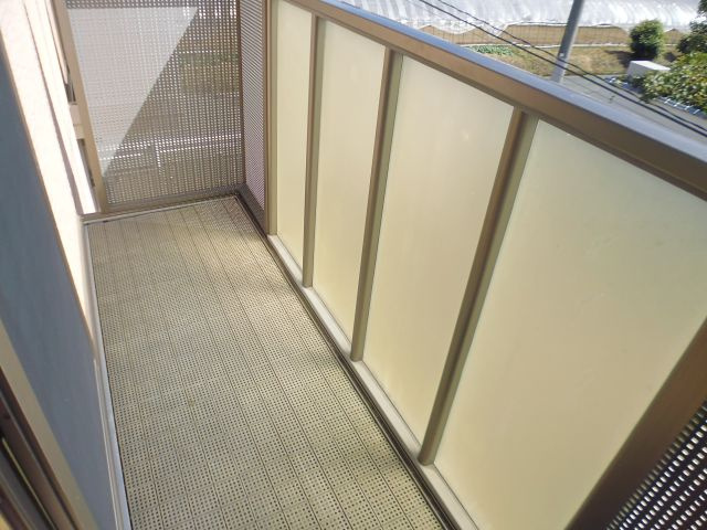 クレールカーサのバルコニー