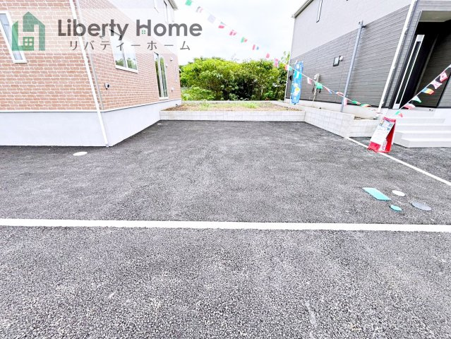古河市中田第6　新築戸建　1号棟の駐車場