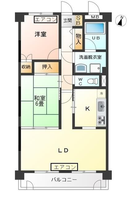 フロイデ目白の間取り