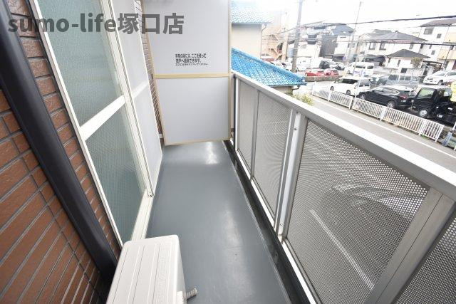 センチュリー武庫元町のバルコニー
