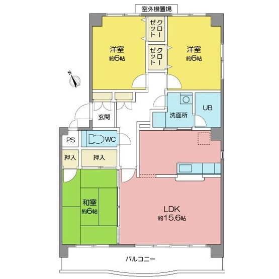 【間取り】 | メゾン藤英 南館
