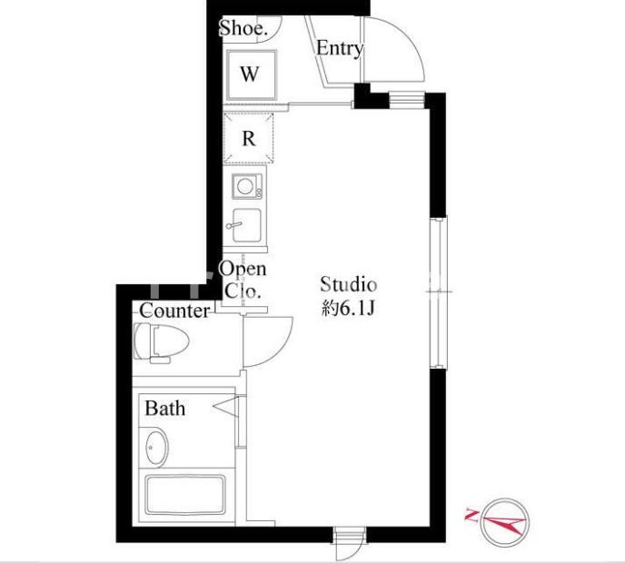 アーベンス池袋の間取り