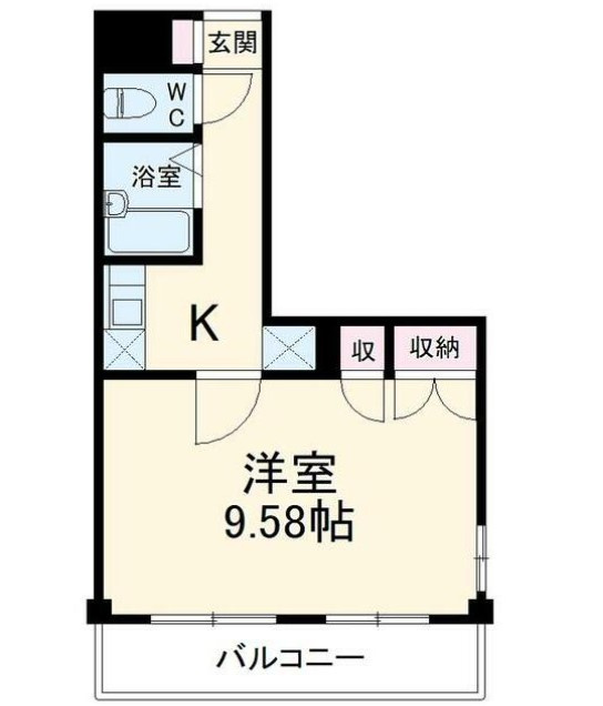 クレオ舞浜Bの間取り