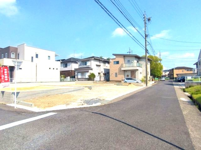緑区藤塚1丁目　売地　2号地の前面道路含む現地写真|現地写真　※令和8年4月18日撮影