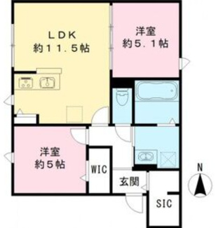 【間取り】 | ユアメゾン富松