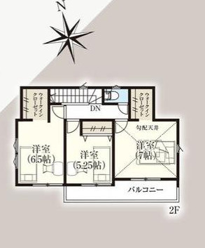 取手市白山8期　新築戸建の間取り