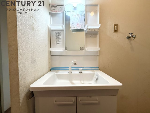 独立洗面台で、毎日の身支度がしやすい！