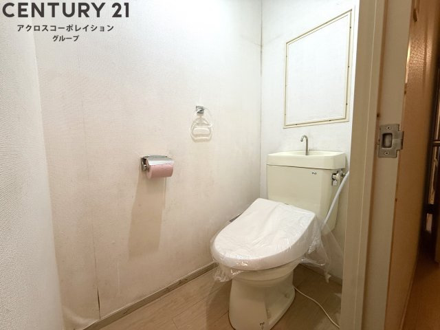 シンプルで機能的なトイレで、お掃除もしやすい！