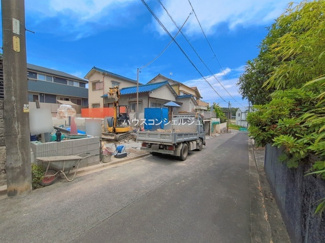 【前面道路含む現地写真】 | 日進市岩崎町元井ゲ17-50【仲介手数料無料】新築一戸建て　1号棟