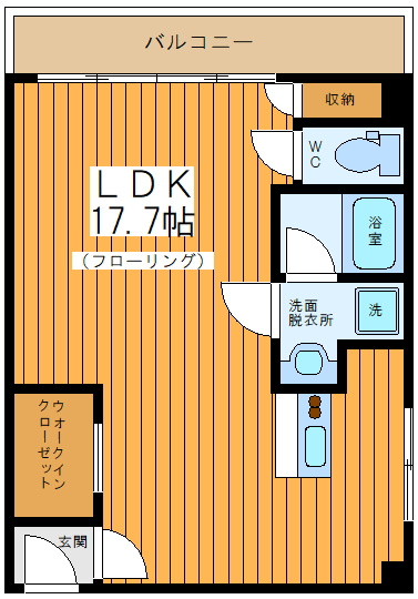 碑文谷MEビルの間取り