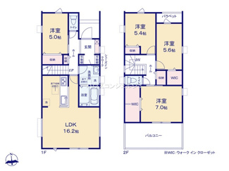 【間取り】 | 名古屋市港区秋葉1丁目130-231【仲介手数料無料】新築一戸建て　2号棟
