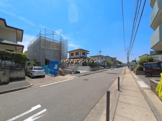 【前面道路含む現地写真】 | 名古屋市港区秋葉1丁目130-231【仲介手数料無料】新築一戸建て　2号棟