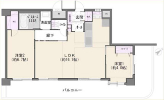 【間取り】 | エクセルシオール港区海岸
