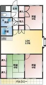 ホワイト・アンジェの間取り