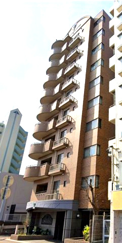 ワコーレエクセレント北町の外観|オートロック、セキュリティのしっかりした物件です。