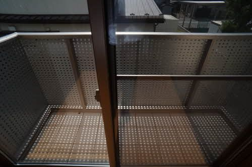 クレセント矢巾のバルコニー