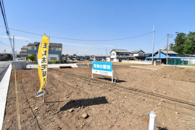 コンフォートプレイスふじみ野市駒林　全7区画　今回販売1区画の前面道路含む現地写真|ご家族の人数やライフスタイル、ご要望をしっかり伺い、安心して住まいづくりを進められるプランをご提案いたします。