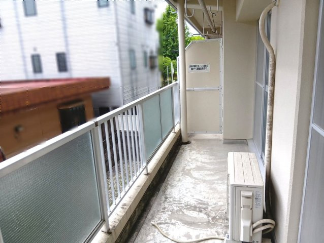 第一レジデンスのバルコニー|広々としたバルコニーです