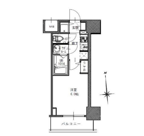 【間取り】 | S-RESIDENCE南堀江