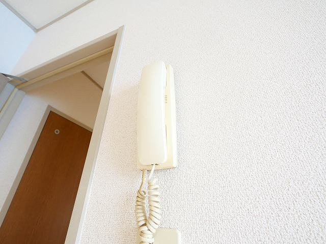 グランプロスペールの設備|受話器型インターホン完備