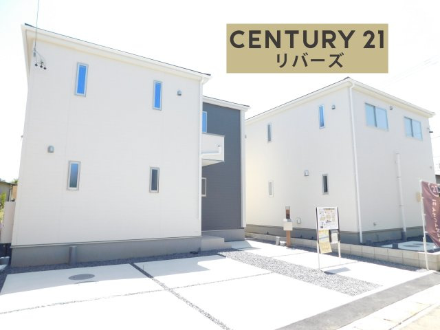 津島市宇治町字茶ノ里の新築一戸建の外観|☆１号棟☆ 　　新価格！！いつでもご案内出来ます♪（お問合せ当日、平日、水曜、夜間でもＯＫ）　敷地５１．５９坪！　長期優良住宅♪　駐車並列３台ＯＫ！　南に広い庭付き♪　２階全室ＷＩＣ完備！