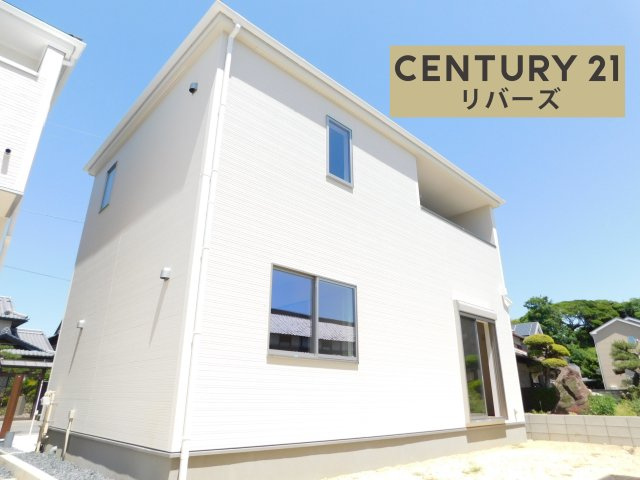 津島市宇治町字茶ノ里の新築一戸建の外観|☆１号棟☆ 　　新価格！！いつでもご案内出来ます♪（お問合せ当日、平日、水曜、夜間でもＯＫ）　敷地５１．５９坪！　長期優良住宅♪　駐車並列３台ＯＫ！　南に広い庭付き♪　２階全室ＷＩＣ完備！