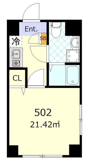 ブローテ三ノ輪の間取り|間取りです