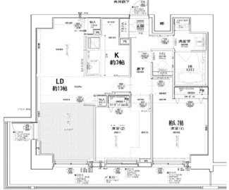 【間取り】 | ドゥーエ東十条 | 間取りです。