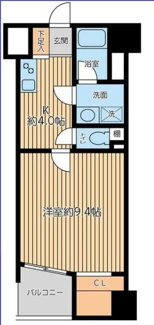 【間取り】 | クリオ王子神谷弐番館 | 間取りです。