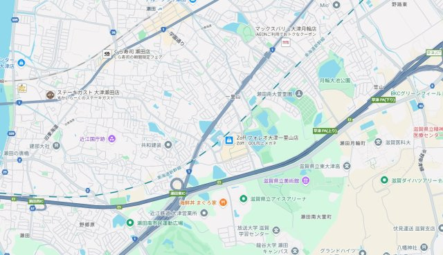 ★29(土)30(日)現地見学可能！★大津市一里山　限定1邸の地図