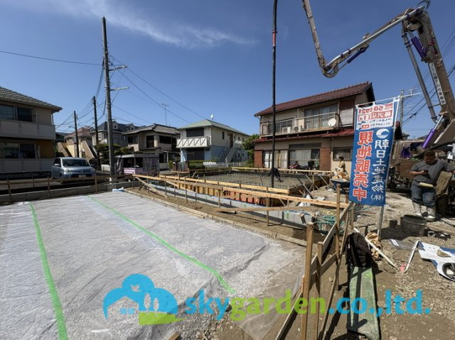 藤沢市辻堂新町5期　新築戸建　全2棟1号棟の外観