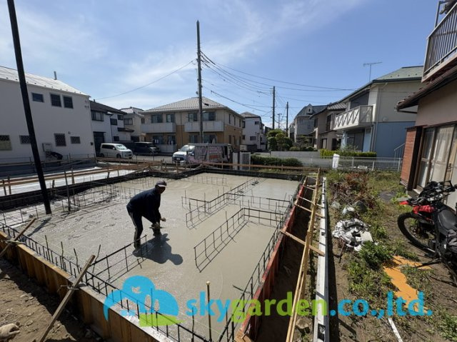 藤沢市辻堂新町5期　新築戸建　全2棟1号棟の外観