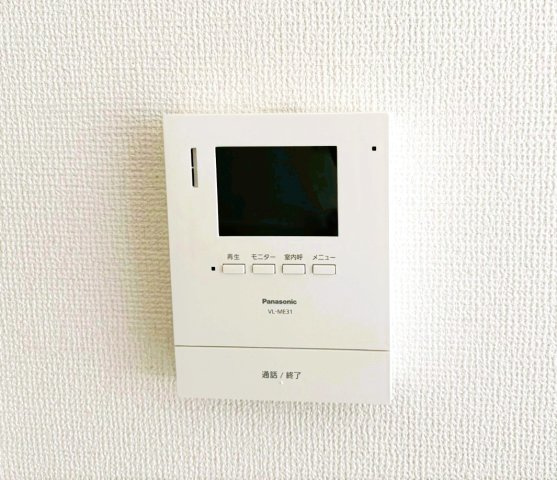 【セキュリティ】 | 今井町共同住宅(仮) | 来訪者の顔が確認できるTVモニターホン