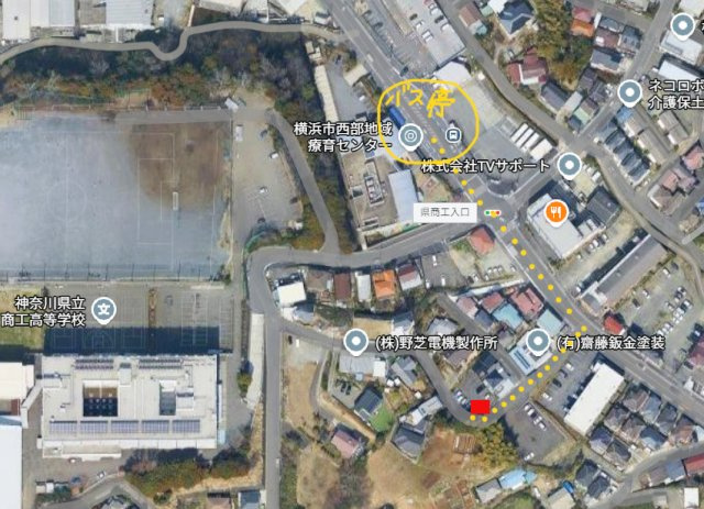 【地図】 | 今井町共同住宅(仮) | 航空写真