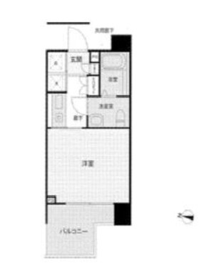 スタジオスクエア住吉の間取り