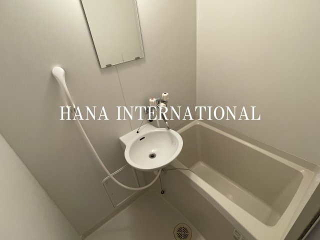 レオパレスバンビーノ花輪の浴室