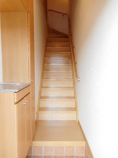 ロックガーデン森Ｂの玄関