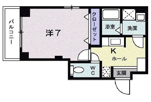 プリ－トバレンシアＢの間取り