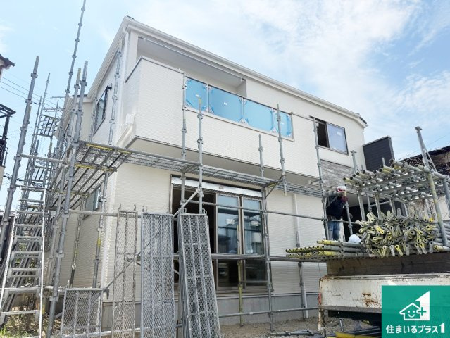 羽曳野市南恵我之荘　第1期　新築一戸建ての外観|現在建築中！落ち着いた街並みで新生活を始めることが出来そう！周辺の物件も併せてご紹介させて頂きます！