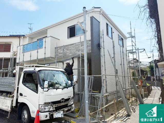 羽曳野市南恵我之荘　第1期　新築一戸建ての外観|現在建築中！落ち着いた街並みで新生活を始めることが出来そう！周辺の物件も併せてご紹介させて頂きます！