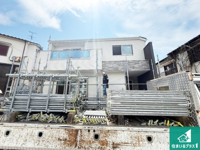 羽曳野市南恵我之荘　第1期　新築一戸建ての外観|現在建築中！落ち着いた街並みで新生活を始めることが出来そう！周辺の物件も併せてご紹介させて頂きます！