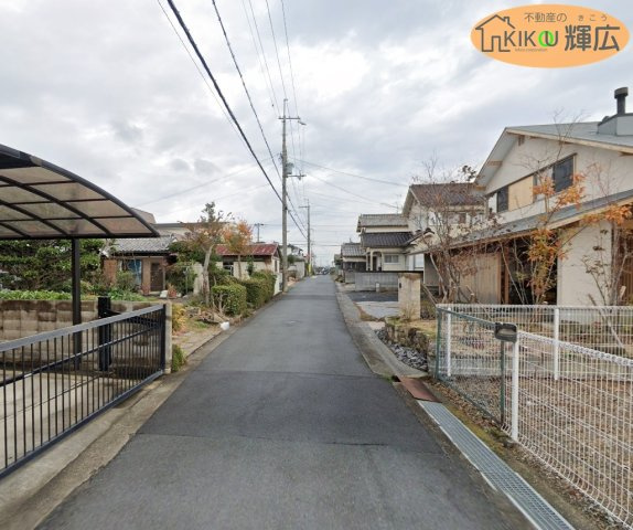 加古川市神野町石守　土地の前面道路含む現地写真